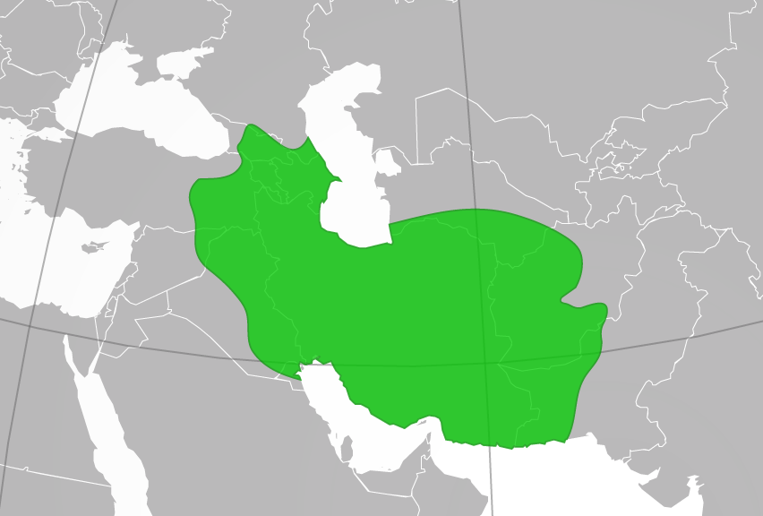 サファヴィー朝最大版図1279年（最大版図）