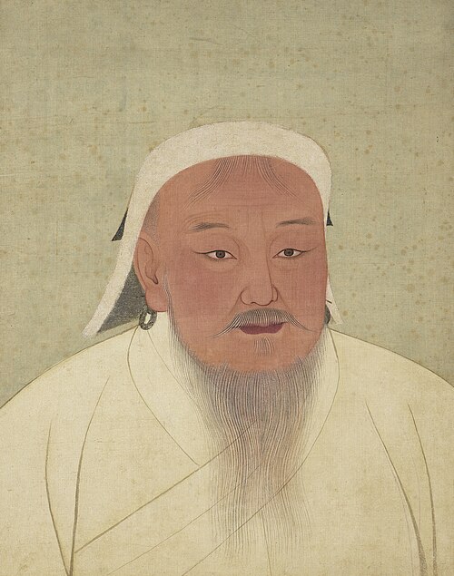チンギス・カンの元代肖像画